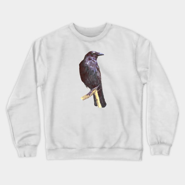 Crow-The Neighbor Crewneck Sweatshirt by Heiderbou